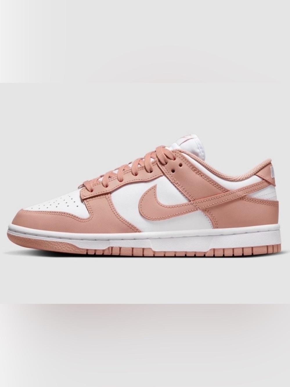 Nike Low Dunk in Rose Whisper. Women’s size 7.5.